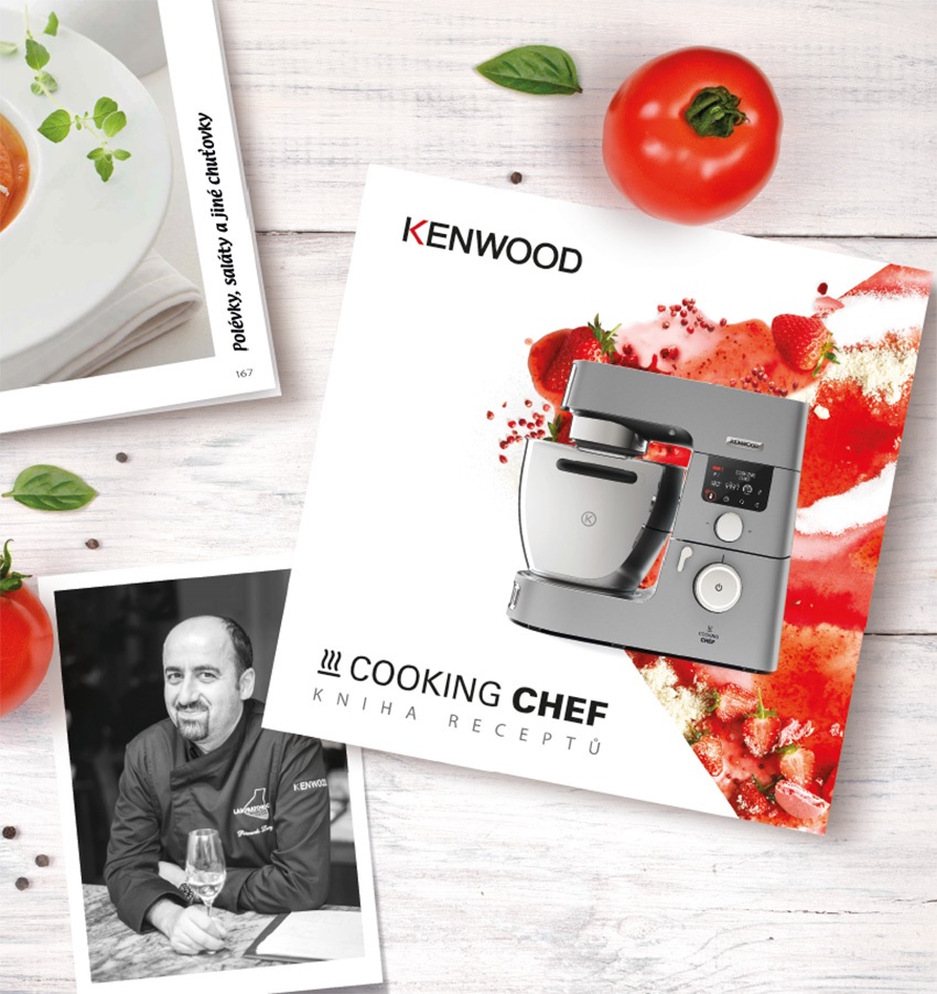 Kurz vaření a kniha receptů za registraci Cooking Chef